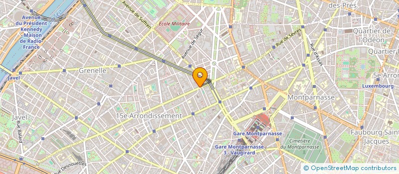 localisation de l'entreprise LNA LINK à PARIS