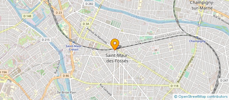 localisation de l'entreprise LNA SARL à SAINT-MAUR-DES-FOSSES
