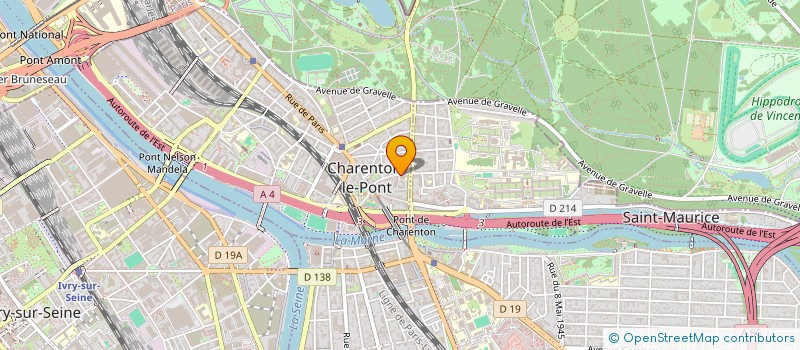 localisation de l'entreprise LNAN  CHARENTON-LE-PONT