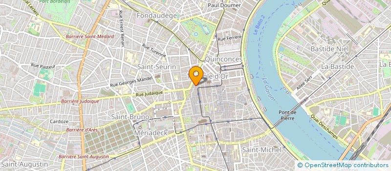 localisation de l'entreprise LNAV GAMBETTA  BORDEAUX