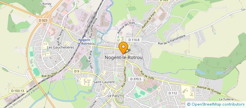 localisation de l'entreprise LNB à NOGENT-LE-ROTROU