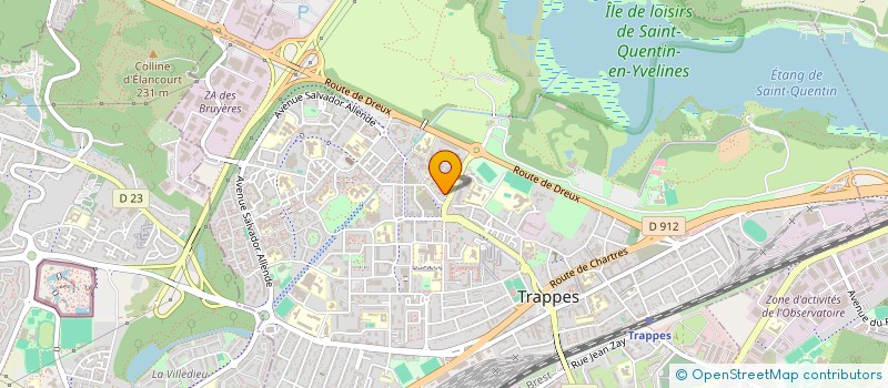 localisation de l'entreprise LNB à TRAPPES