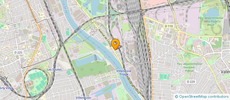 localisation de l'entreprise LNB  VILLENEUVE-SAINT-GEORGES