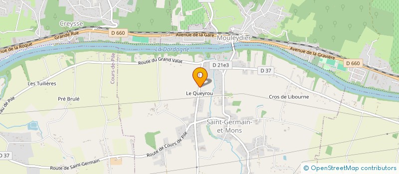 localisation de l'entreprise LNB AGENCEMENTS  SAINT-GERMAIN-ET-MONS