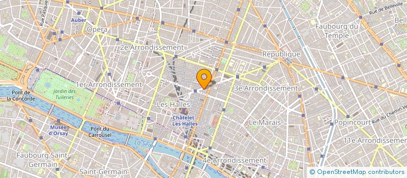 localisation de l'entreprise LNB CREATIVE à PARIS