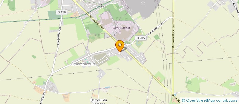 localisation de l'entreprise LNB DESPRES  EMERCHICOURT