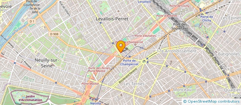 localisation de l'entreprise LNBH OPTIQUE  PARIS