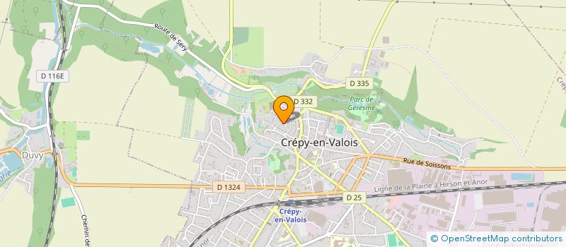 localisation de l'entreprise LNBK  CREPY-EN-VALOIS