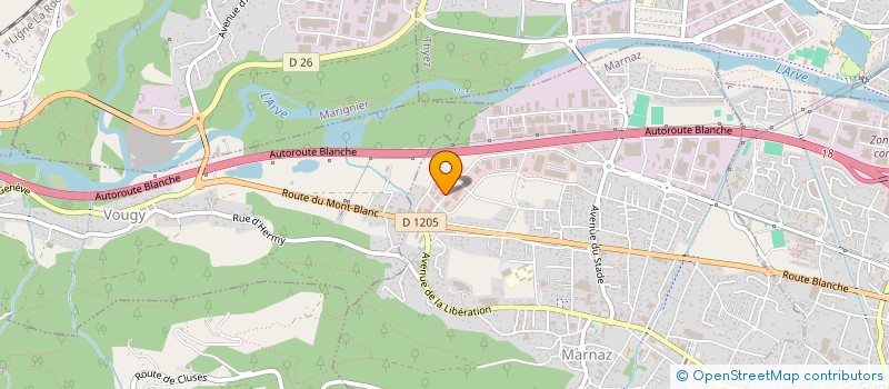 localisation de l'entreprise LNC  MARNAZ