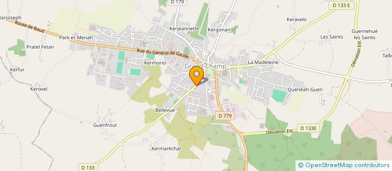 localisation de l'entreprise LNC IMMO  GRAND-CHAMP