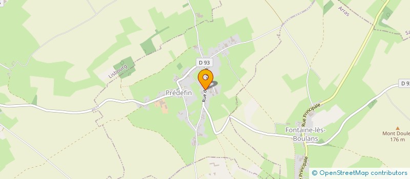 localisation de l'entreprise LNCD  PREDEFIN