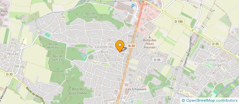 localisation de l'entreprise LNCF  PARIS