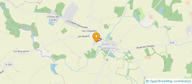 localisation de l'entreprise LNCO à AILLANT-SUR-MILLERON