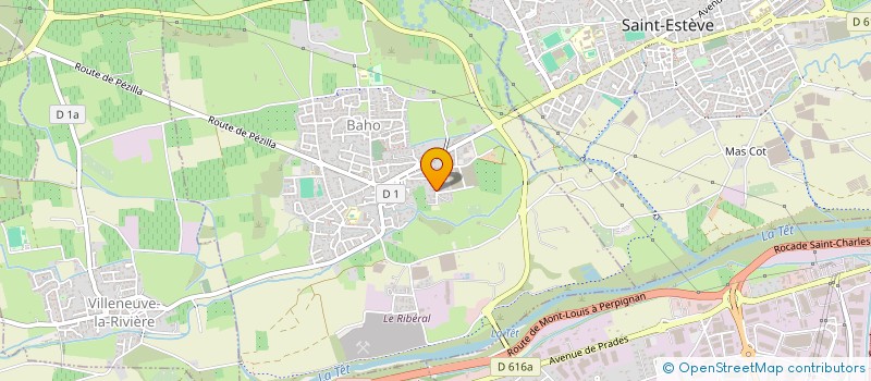 localisation de l'entreprise LNCS  BAHO