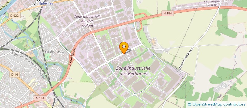 localisation de l'entreprise LNCS PROPRETE à SAINT-OUEN-L'AUMONE