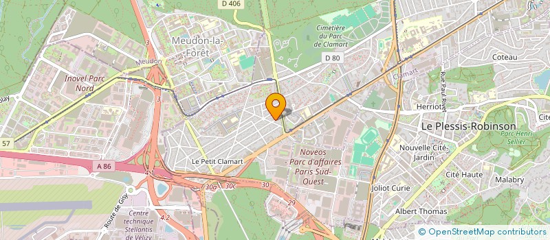 localisation de l'entreprise LND CONSULTING SERVICES à CLAMART
