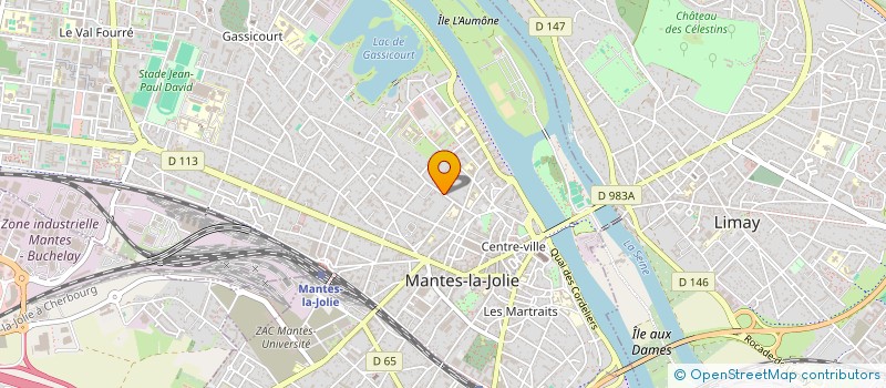 localisation de l'entreprise LNE INVEST  MANTES-LA-JOLIE