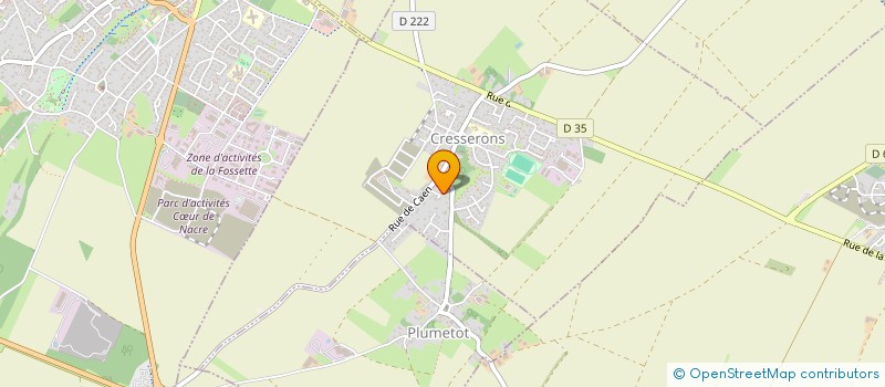 localisation de l'entreprise LNETT SERVICES  CRESSERONS