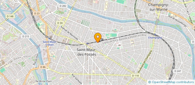 localisation de l'entreprise LNF  SAINT-MAUR-DES-FOSSES