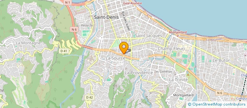 localisation de l'entreprise LNF3F à SAINT-DENIS