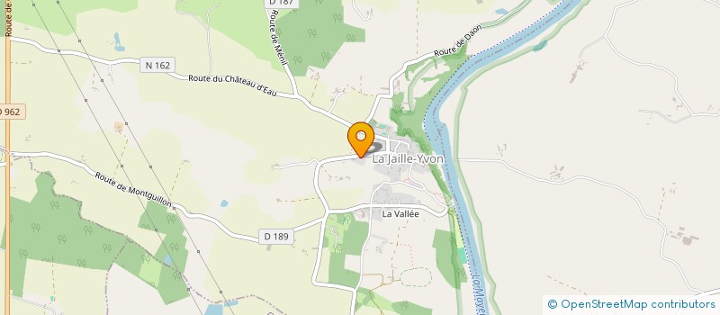 localisation de l'entreprise LNFC FLEUR DE LYS  LA JAILLE-YVON