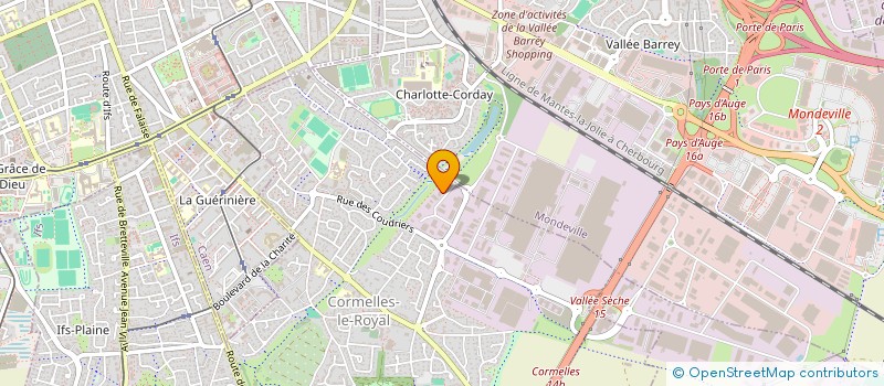 localisation de l'entreprise LNG  GRENTHEVILLE