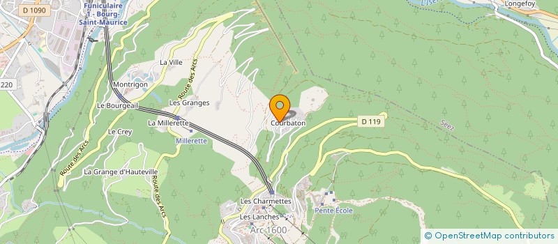 localisation de l'entreprise LNG RACING  BOURG-SAINT-MAURICE