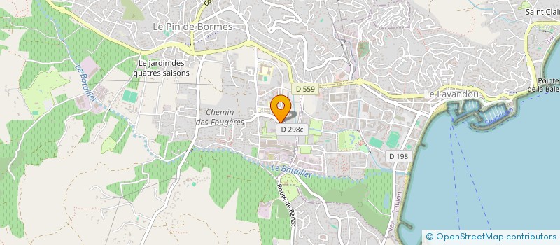localisation de l'entreprise LNG SARL à BORMES-LES-MIMOSAS