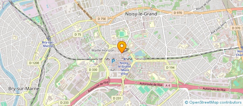 localisation de l'entreprise LNGENERATION à NOISY-LE-GRAND