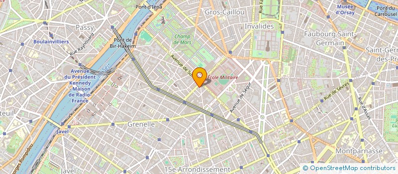 localisation de l'entreprise LNH FINANCE  PARIS