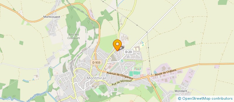 localisation de l'entreprise LNH IMMO  JANVILLIERS