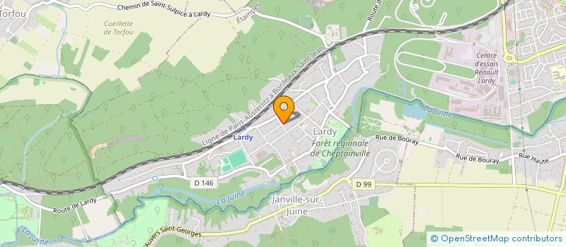 localisation de l'entreprise LNH PARTICIPATIONS à LARDY