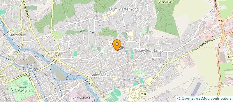 localisation de l'entreprise LNHOME  SAINT-MAX