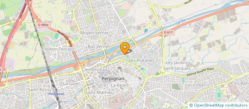 localisation de l'entreprise LNIE  PERPIGNAN