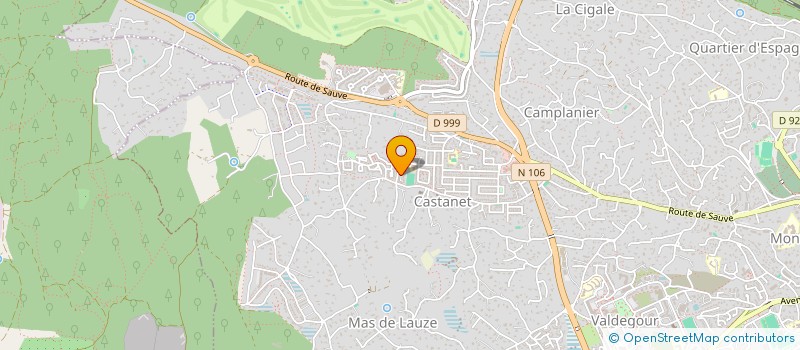 localisation de l'entreprise LNIM 20 REV  LANGLADE