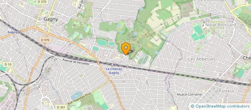 localisation de l'entreprise LNJ à GAGNY