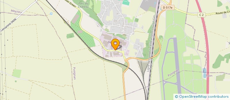 localisation de l'entreprise LNJ IMMO  PUSIGNAN