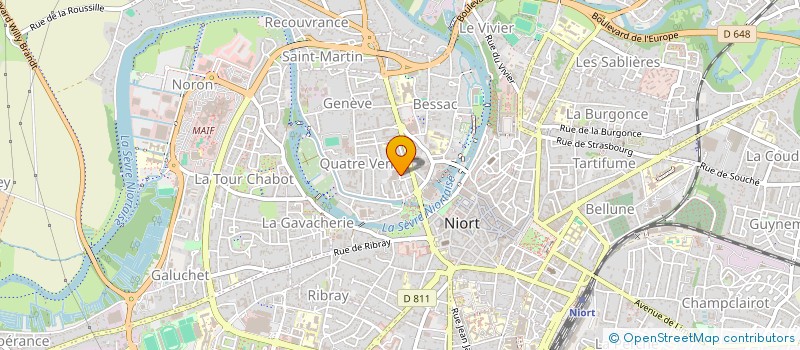 localisation de l'entreprise LNJC à NIORT