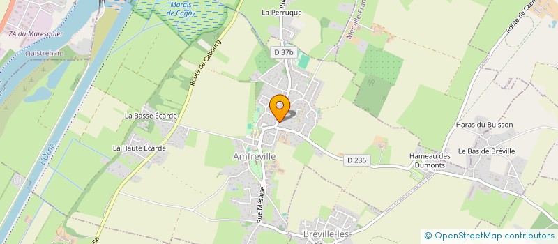 localisation de l'entreprise LNJP à AMFREVILLE