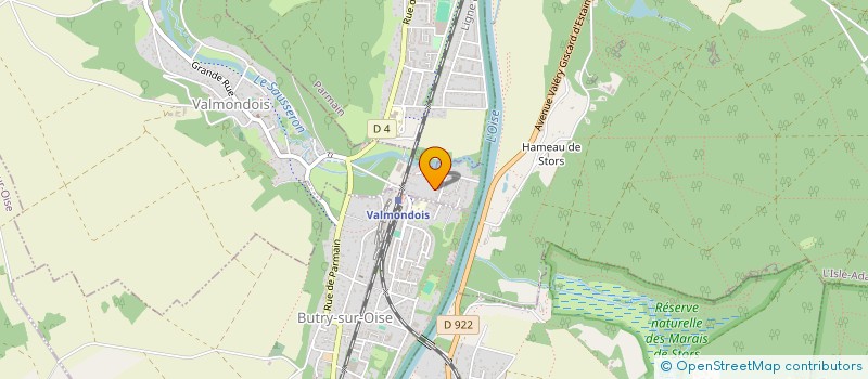 localisation de l'entreprise LNK CONSULTING  VALMONDOIS