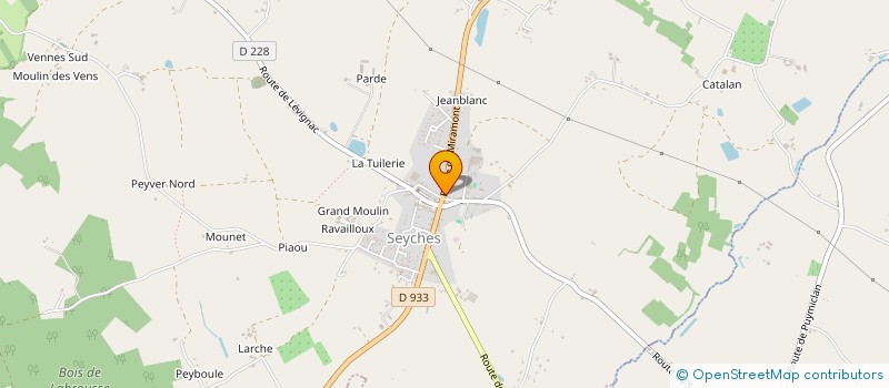 localisation de l'entreprise LNKB INVEST'  SEYCHES