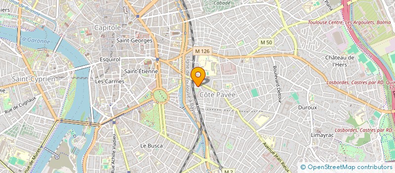localisation de l'entreprise LNLB à TOULOUSE