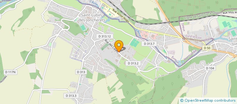 localisation de l'entreprise LNLC PARE BRISE à SAINT-LUBIN-DES-JONCHERETS