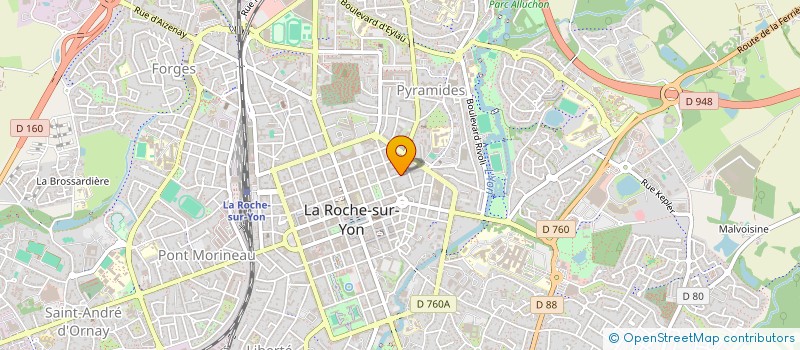 localisation de l'entreprise LNMP BOILEAU à LA ROCHE-SUR-YON