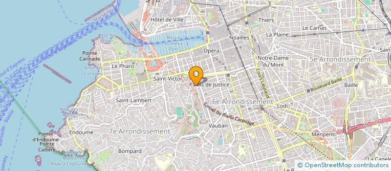 localisation de l'entreprise LNMP CSFS à MARSEILLE