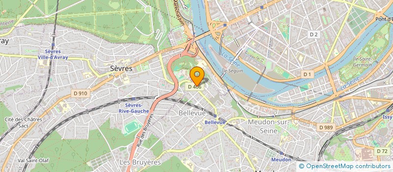 localisation de l'entreprise LNMP MEUDON  MEUDON