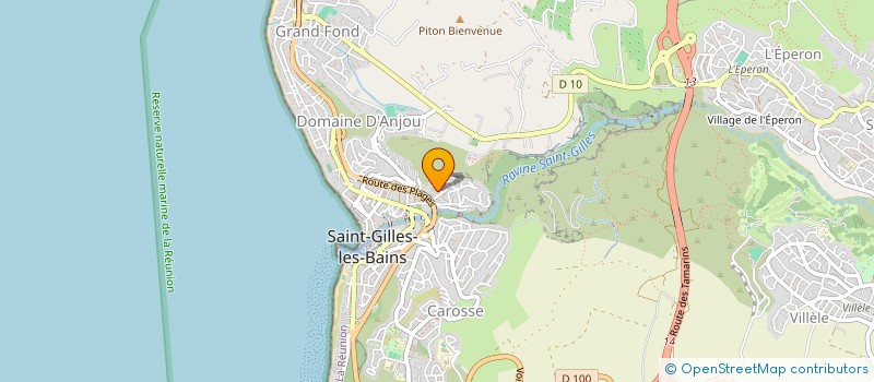 localisation de l'entreprise LNMP SAINT-GILLES PAILLOLE SOLOHERISON INDIVISION  SAINT-PAUL