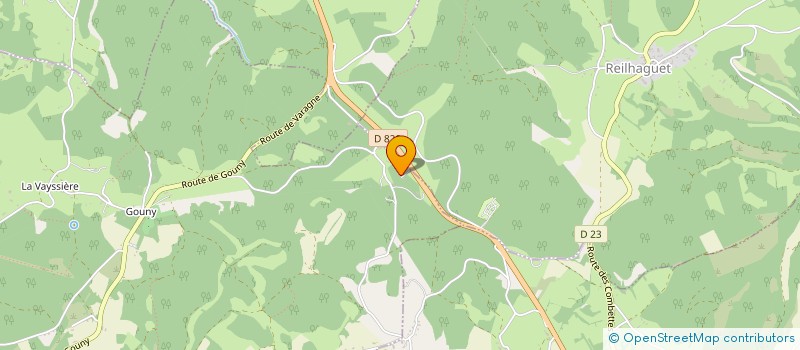 localisation de l'entreprise LNOD  LE VIGAN