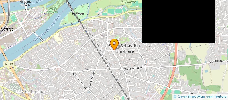 localisation de l'entreprise LNS  SAINT-SEBASTIEN-SUR-LOIRE