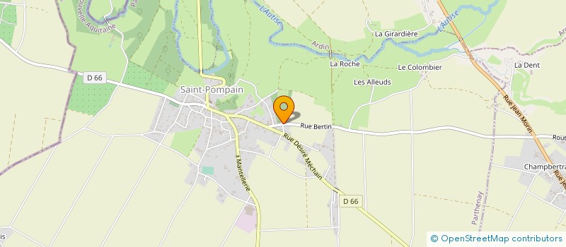 localisation de l'entreprise LNS  SAINT-POMPAIN